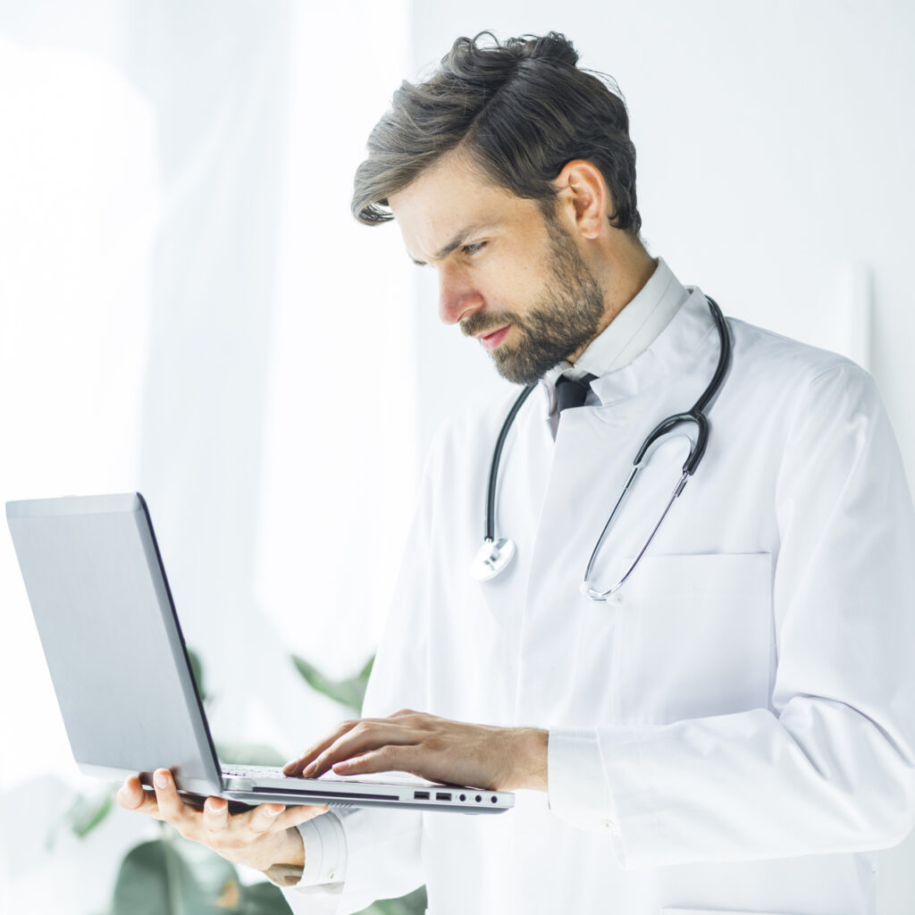 Doctors are using technology to get updates
  