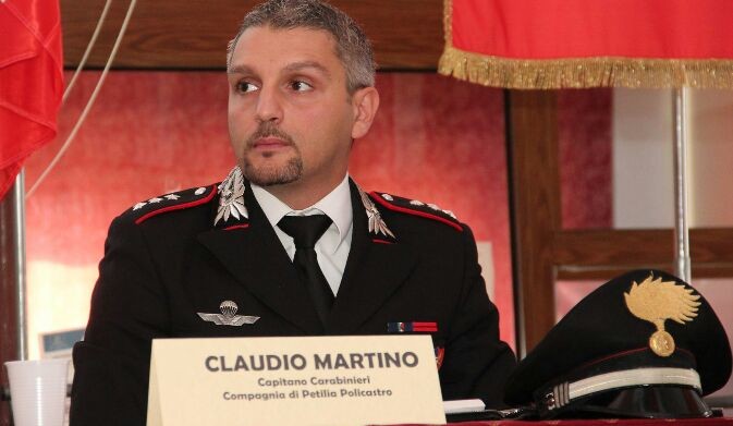 Il Comandante Martino della Compagnia di Crotone viene promosso Maggiore