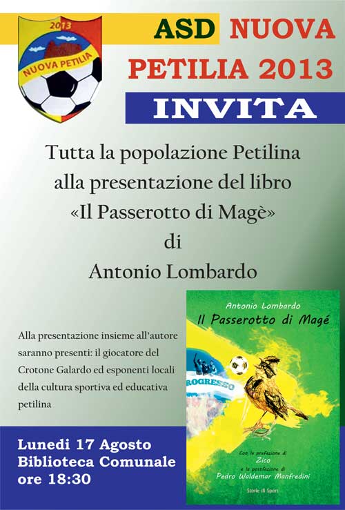 Il Passerotto di Magè a Petilia
