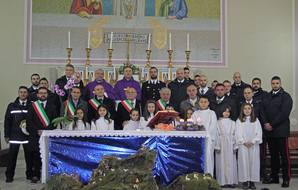 Celebrato il “precetto natalizio” della Compagnia dei Carabinieri di Petilia