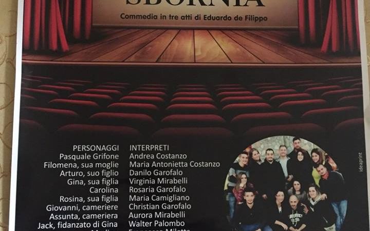 “Sogno di una notte di mezza sbornia” messa in scena dal gruppo teatrale di Pagliarelle