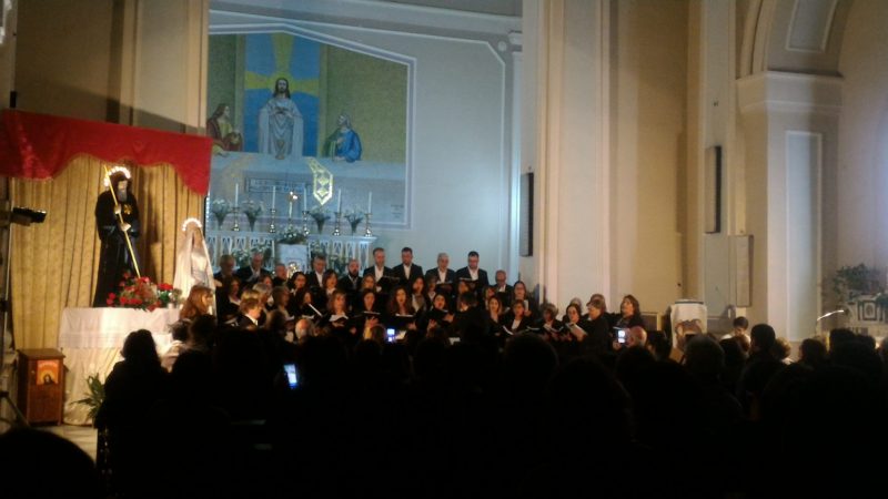 Il coro polifonico Gaudemus a Crotone per i festeggiamenti di San Dionigi
