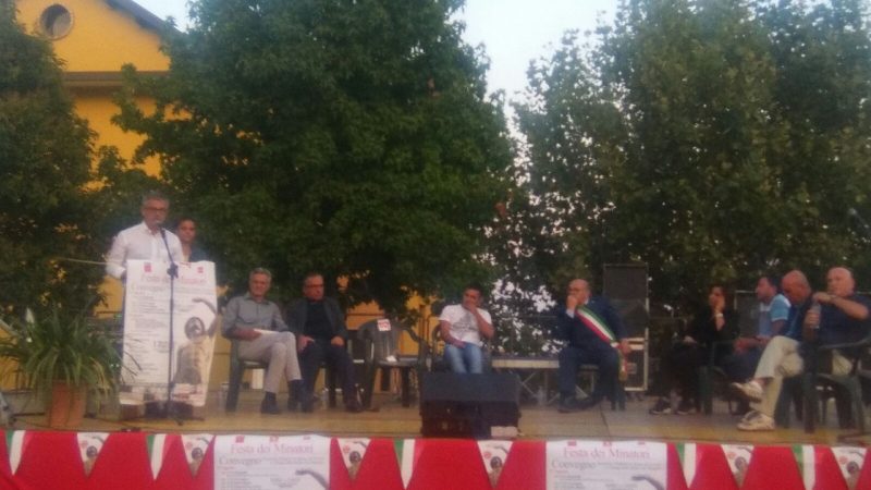 Festa dei Minatori a Pagliarelle, oggi il convegno della Cgil