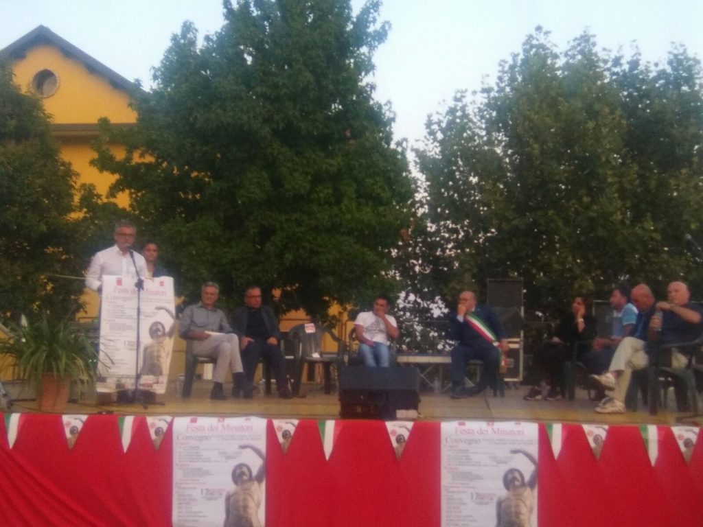 Festa dei Minatori a Pagliarelle, oggi il convegno della Cgil