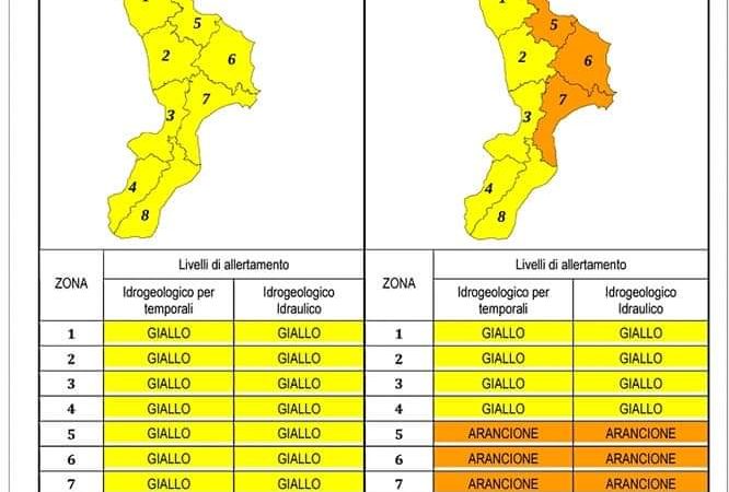 Allerta meteo prevista per domani, evacuate case a Crotone