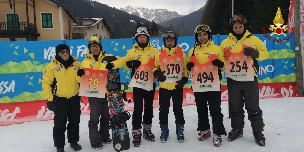 I Vigili del fuoco di Crotone al Campionato Nazionale Sci
  