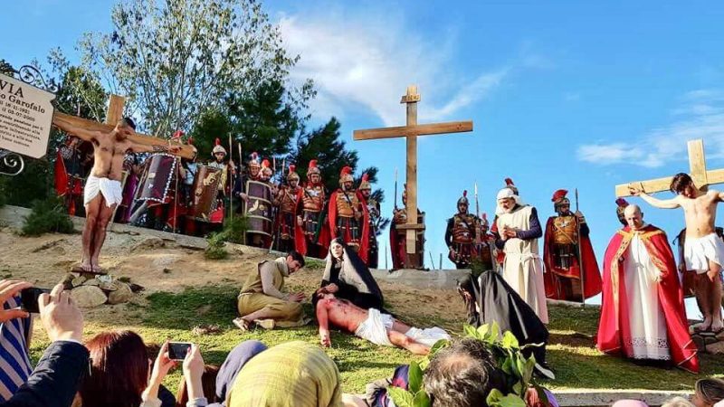 Via Crucis a Pagliarelle, devozione e rappresentazione