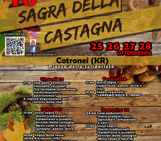 Sagra della castagna a Cotronei