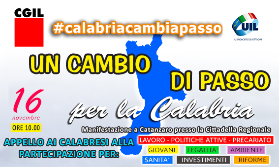 Un Cambio di Passo per la Calabria: saranno presenti anche i Comitati di Possibile