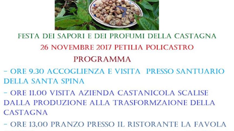 A Petilia Festa dei sapori e dei profumi della Castagna