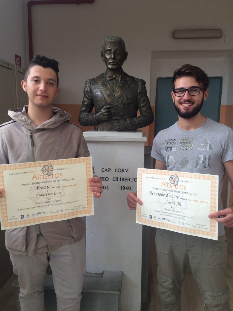 DUE STUDENTI DELL’ITTL “M.CILIBERTO” VINCONO AL PREMIO ALBATROS
  