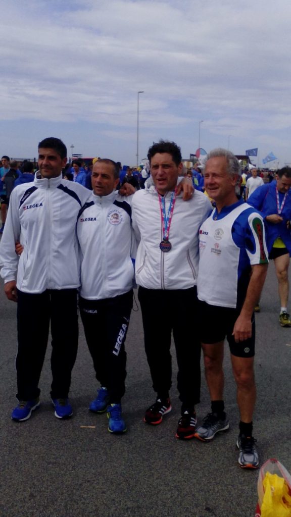Le Aquile petiline alla Mezza Maratona Roma-Ostia