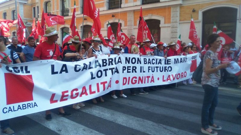 Anche Cgil Crotone a Roma contro la precarietà