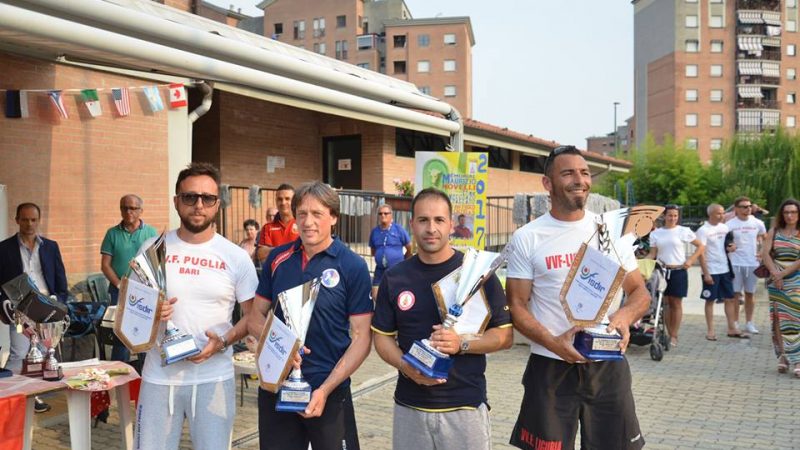 I Vigili del fuoco di mister Ierardi a Torino per il Campionato nazionale