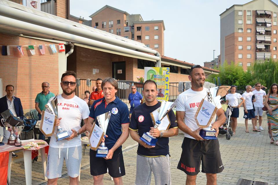 I Vigili del fuoco di mister Ierardi a Torino per il Campionato nazionale