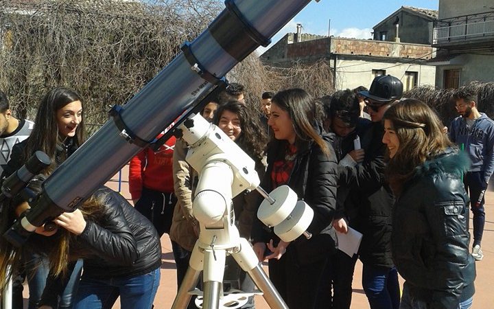 Eclissi di sole anche a Petilia