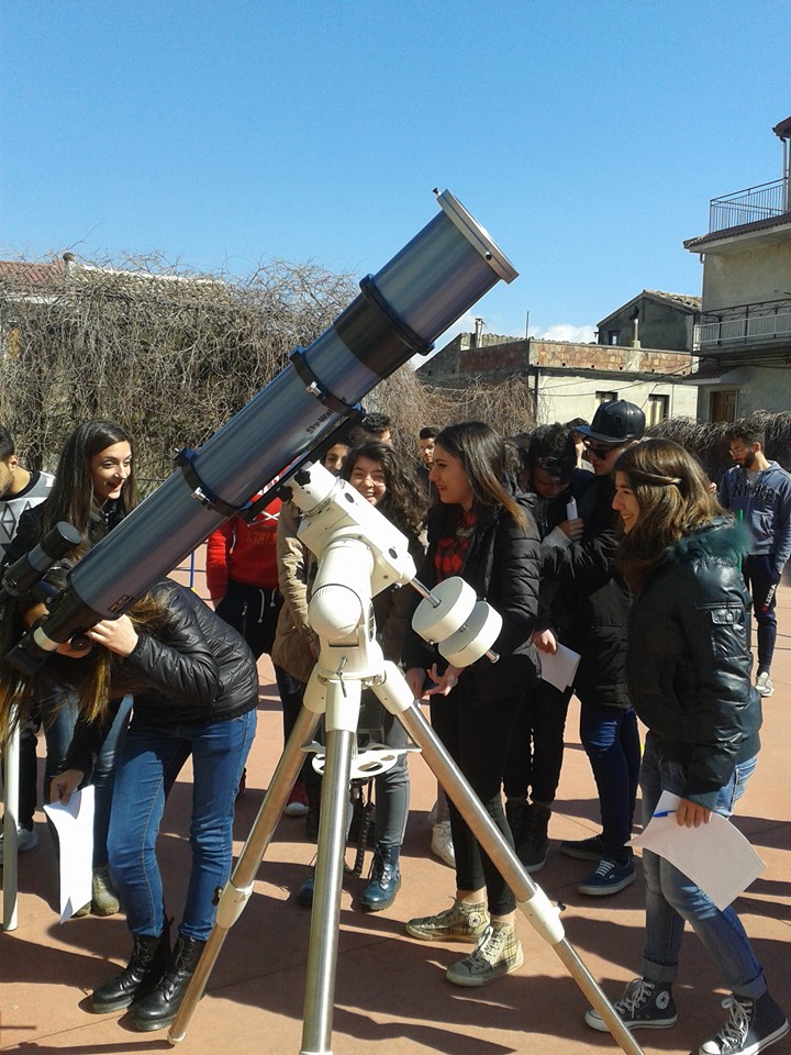 Eclissi di sole anche a Petilia