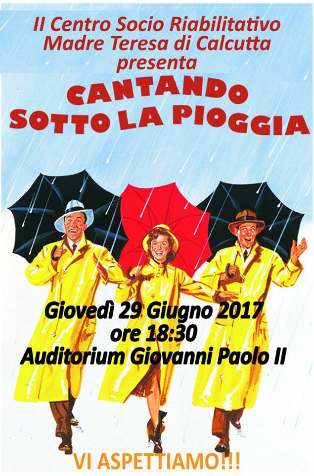 Al Centro Socio Riabilitativo Cantando sotto la pioggia, realizzato con l’ausilio dell’Arteterapia
