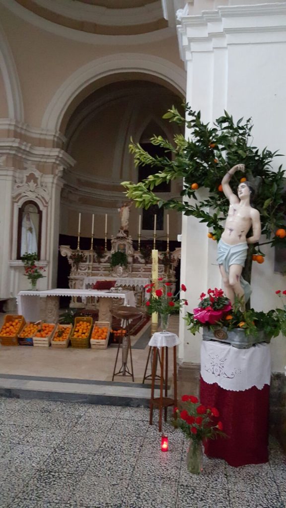 Festeggiato il Santo Patrono Sebastiano a Petilia