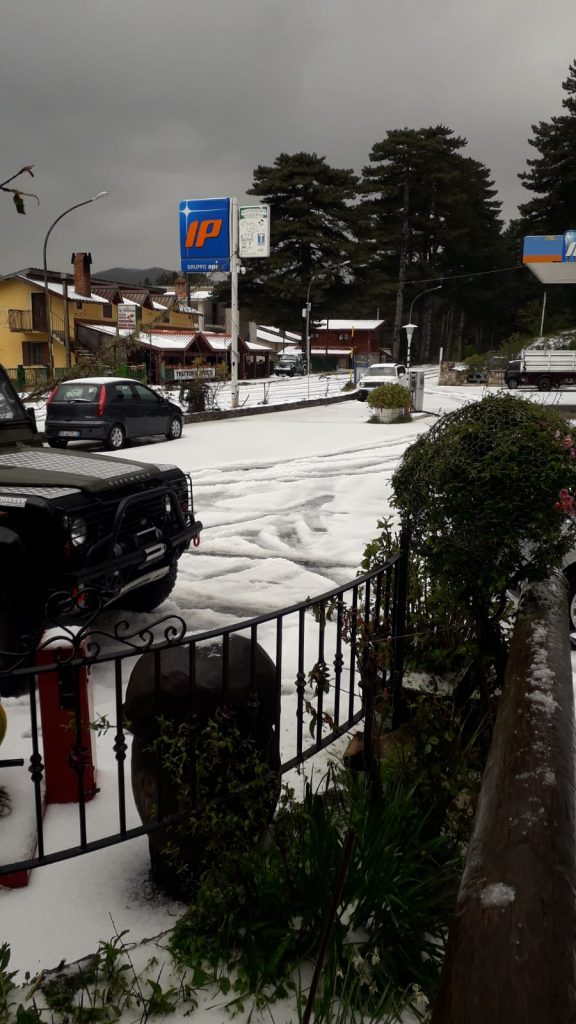 Neve in Sila, altro che primavera
  