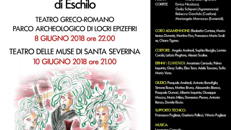 L’Orestea di Eschilo in scena con gli studenti del Borrelli