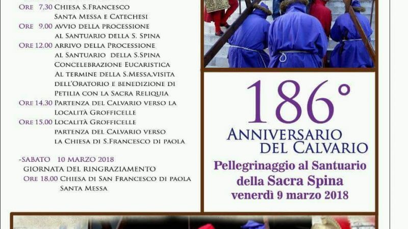 Santa Spina: quest’anno la novena sarà di nuovo celebrata nella Chiesa del Santuario