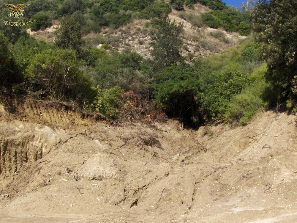 Scoperta una cava abusiva e altri illeciti ambientali
  