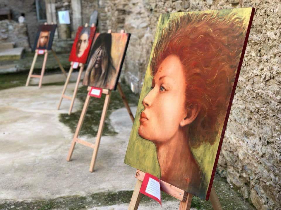 Le opere di Piera Bilotta in esposizione al convento di Roccabernarda