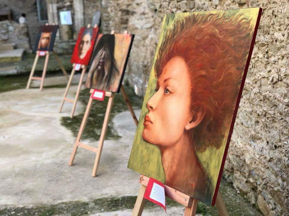 Le opere di Piera Bilotta in esposizione al convento di Roccabernarda
  