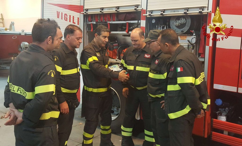 Sedi dei Vigili del fuoco cardioprotette da oggi