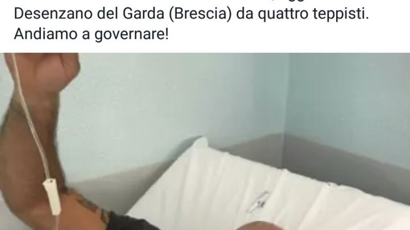 Salvini in un suo post parla di un giovane petilino aggredito