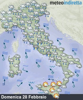 Maltempo, un morto in Calabria