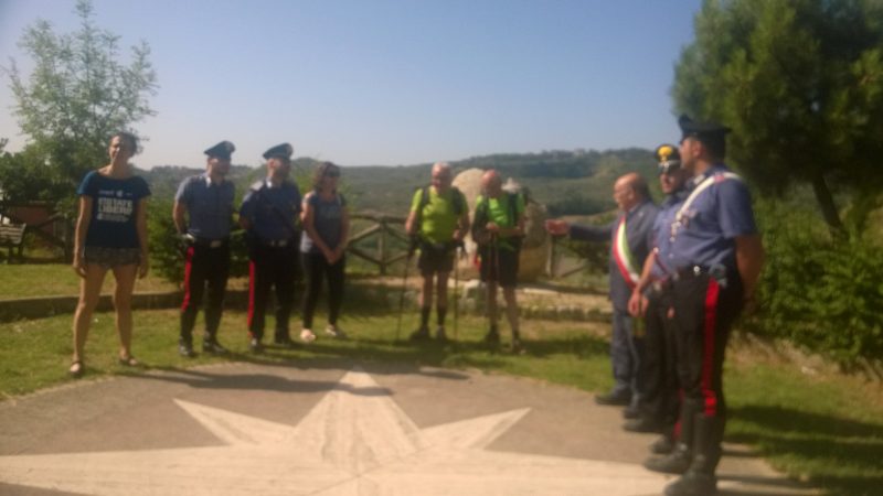 Partiti da Petilia i due camminatori di Libera