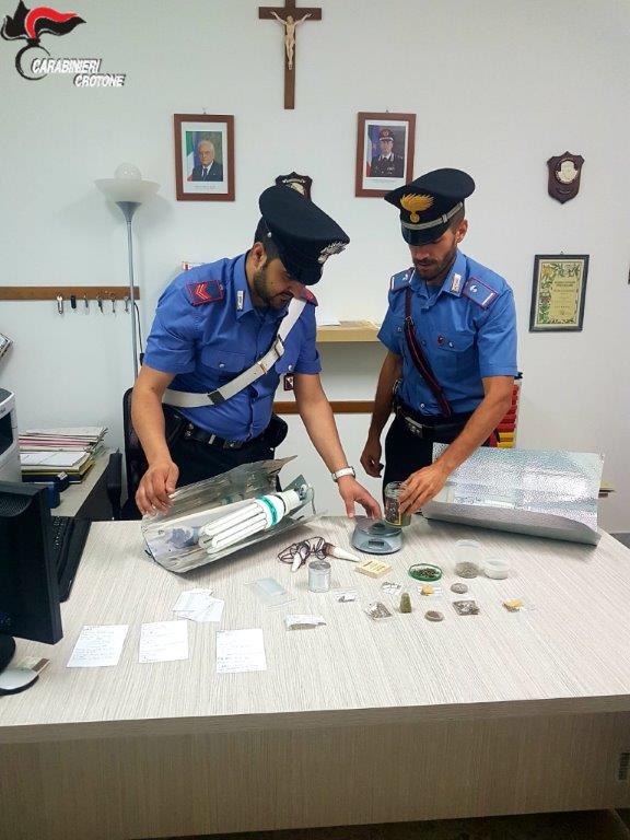 Arresto a Cotronei per detenzione di stupefacenti