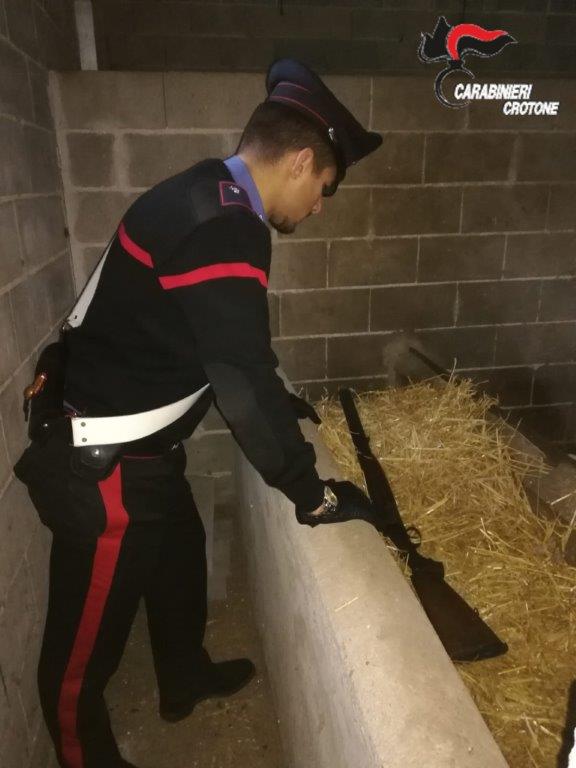 Arresto per detenzione illegale di armi