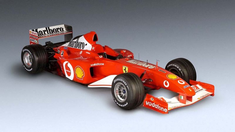 La Ferrari di Schumacher a Crotone il 27 giugno