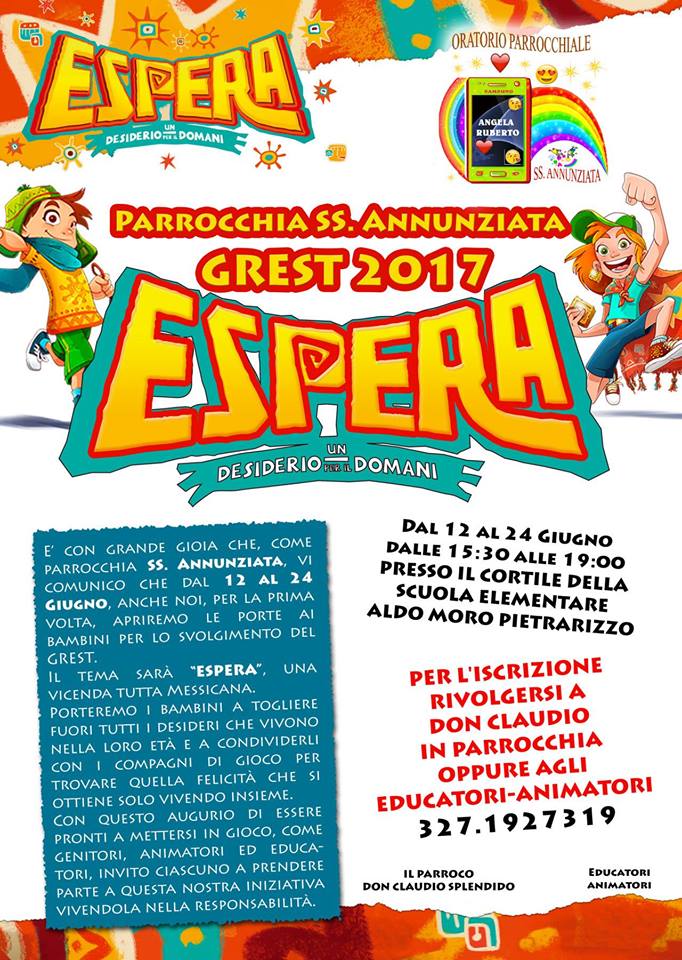 A Mesoraca parte il Grest Espera per tutti i bambini