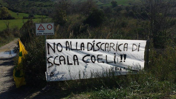 Ampliamento discarica Scala Coeli: Legambiente non ci sta
  