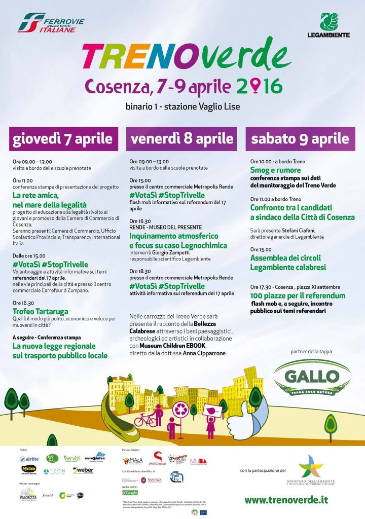 Treno Verde a Cosenza