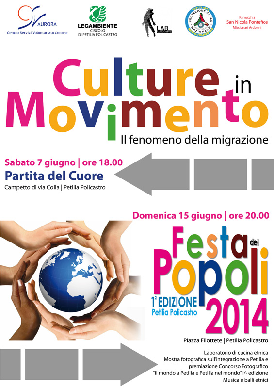 Festa dei popoli a Petilia grazie al progetto “Culture in movimento”
  