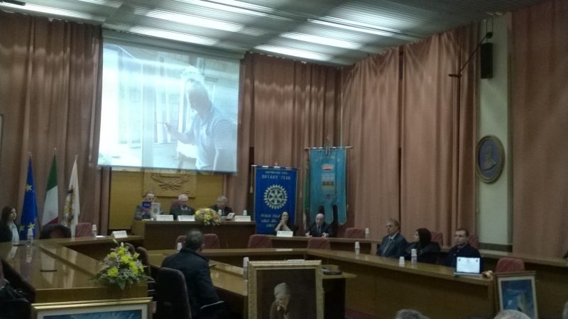 Rotary Club di Petilia premia Armando Cistaro e presenta Francesco Giordano