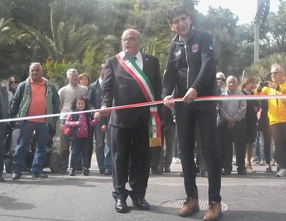 Inaugurazione strada Tracca