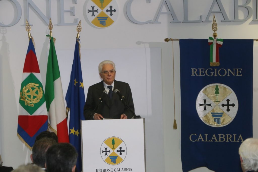 Mattarella a Catanzaro