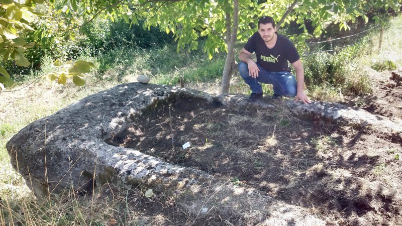 Trovato palmento del periodo tardo antico in loc. Paternise