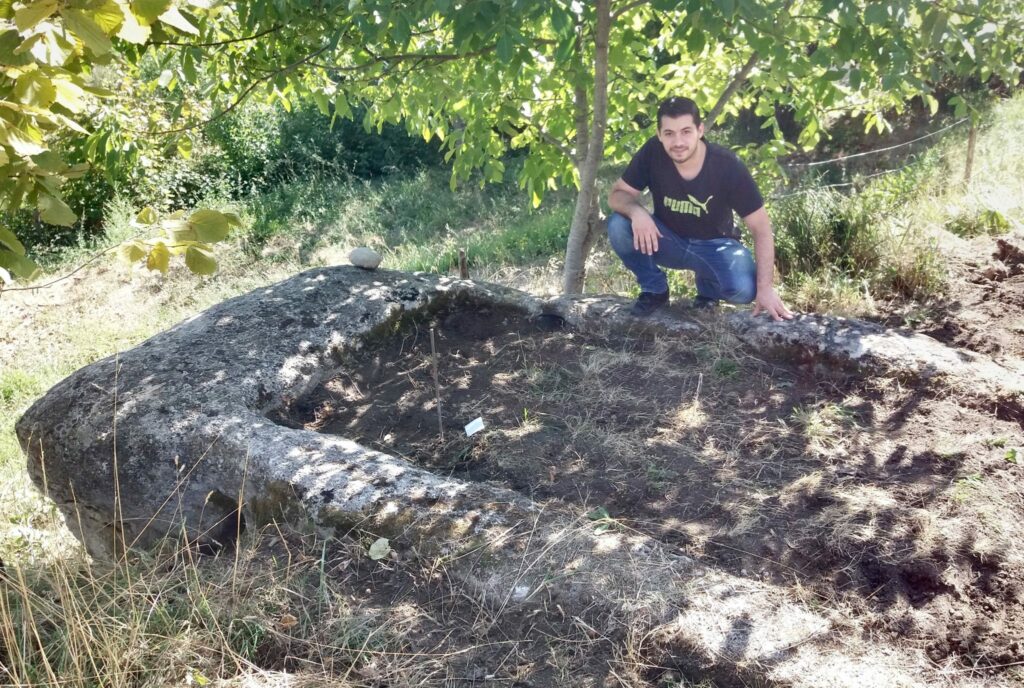 Trovato palmento del periodo tardo antico in loc. Paternise