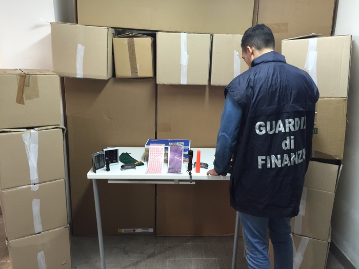 Sequestrati 500 mila prodotti pericolosi dalla GdF