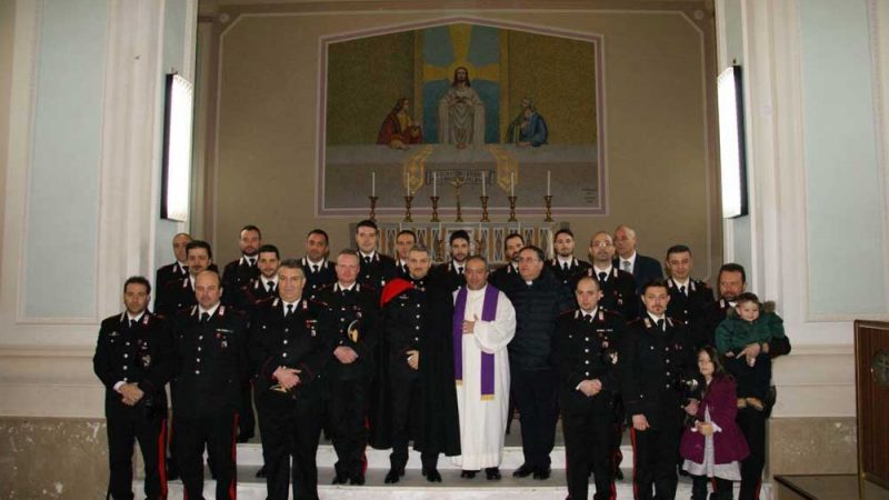 “Precetto pasquale” per i Carabinieri Compagnia di Petilia Policastro