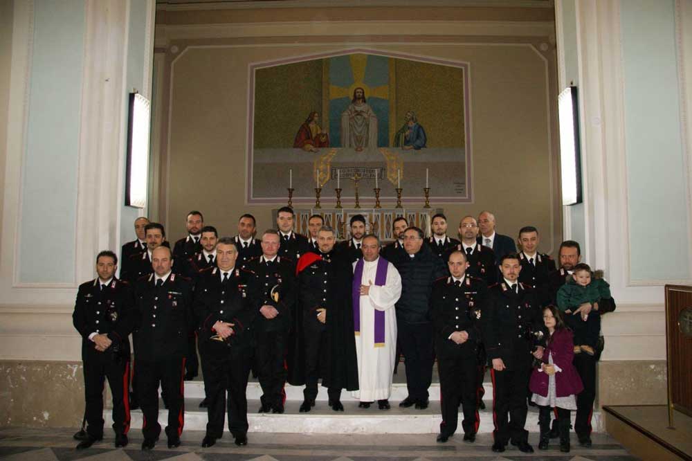 “Precetto pasquale” per i Carabinieri Compagnia di Petilia Policastro