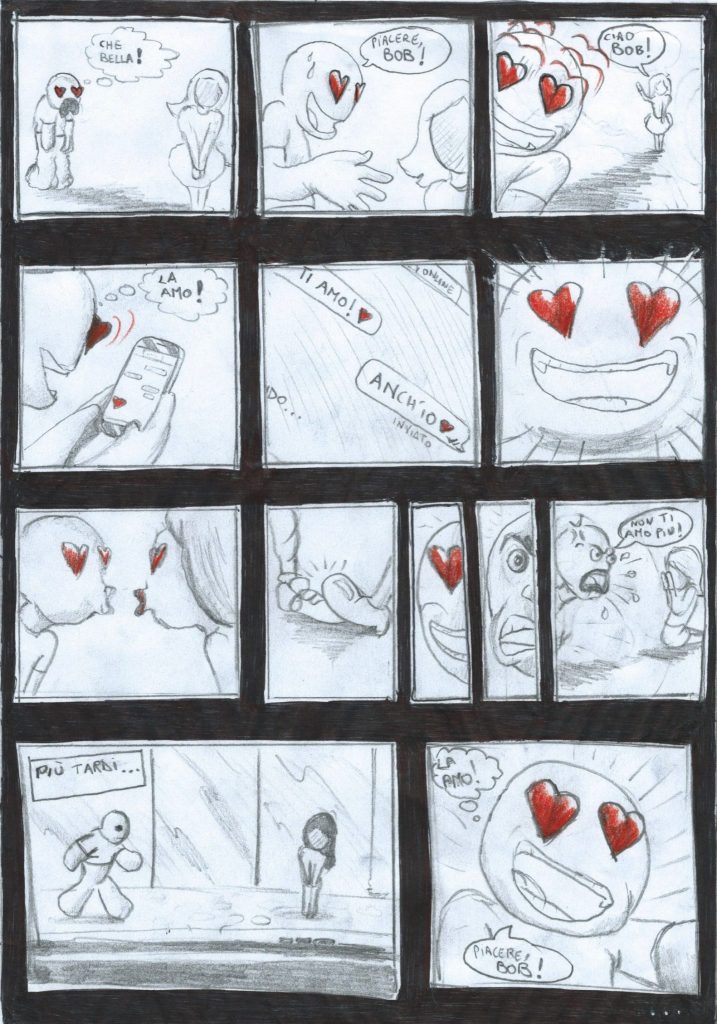 Buon San Valentino con la vignetta di Simone Bianco
  
