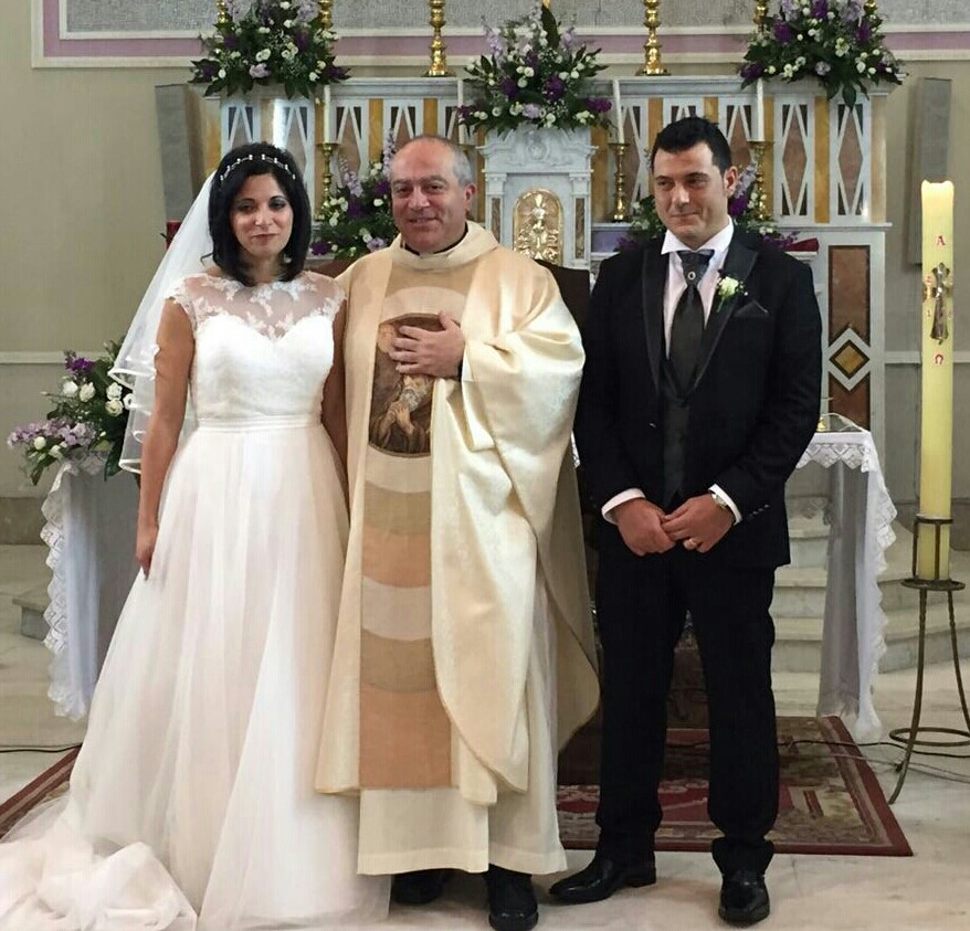 Filomena e Giuseppe oggi sposi